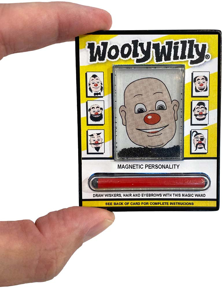 World’s Smallest Wooly Willy in hand