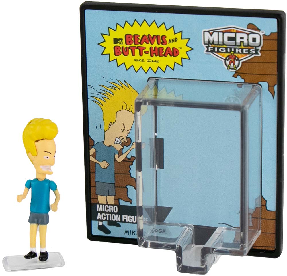 World's Smallest Beavis and Butt-Head Micro Figures - Bundle of 2