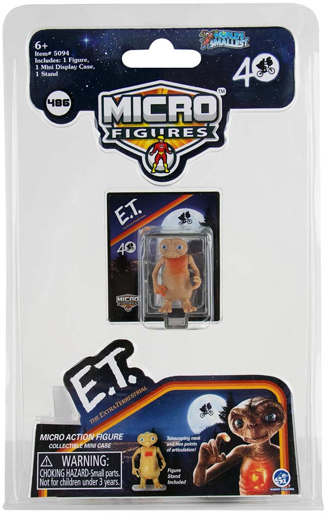 World’s Smallest E.T. The Extra-Terrestrial Micro Figure