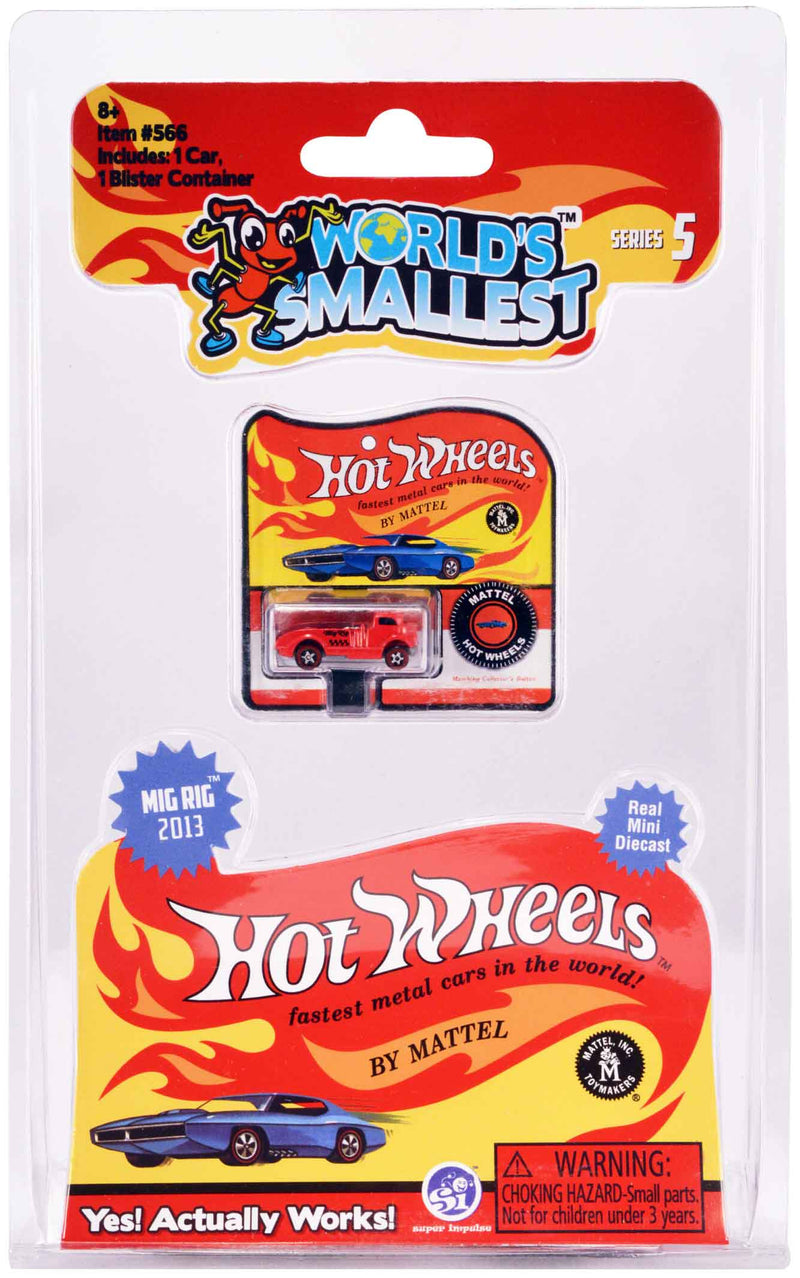 World's Smallest Hot Wheels - Series 5 - Mig Rig 2013