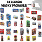 World's Smallest Wacky Packages Minis Series 1 Mystery Pack 33 classics