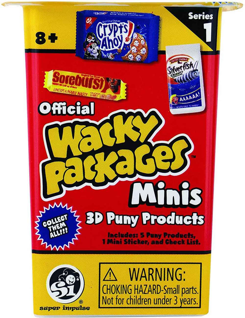 World's Smallest Wacky Packages Minis Series 1 Mystery Pack front