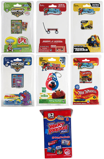 World's Smallest toys (Bundle of 7 New Arrivals -June 2022)