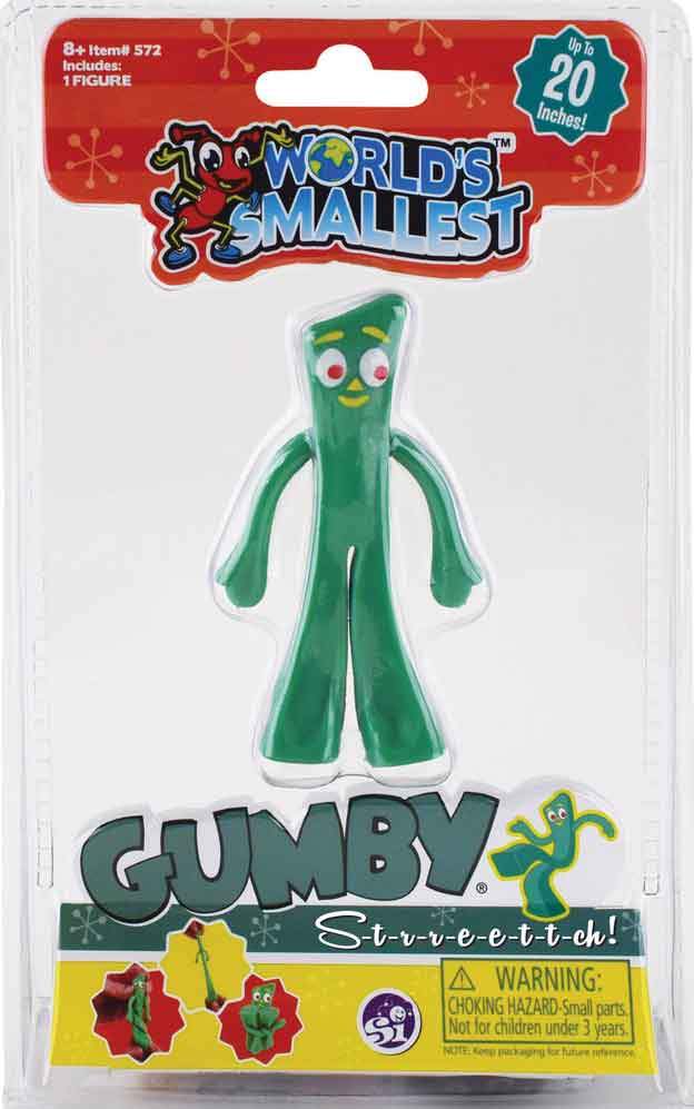 World's Smallest - Stretch Gumby