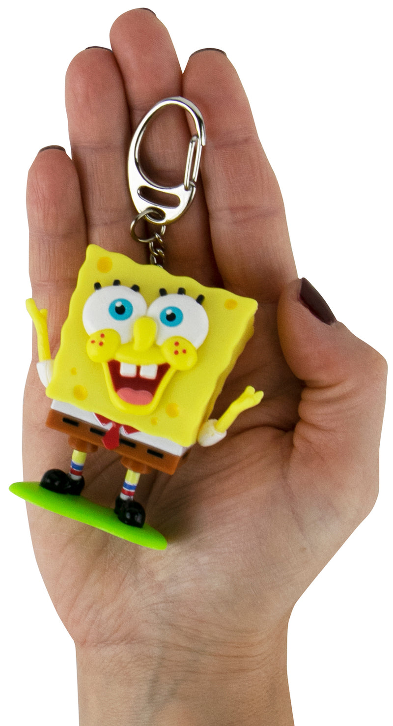 World’s Coolest SpongeBob SquarePants Meme Keychain in hand