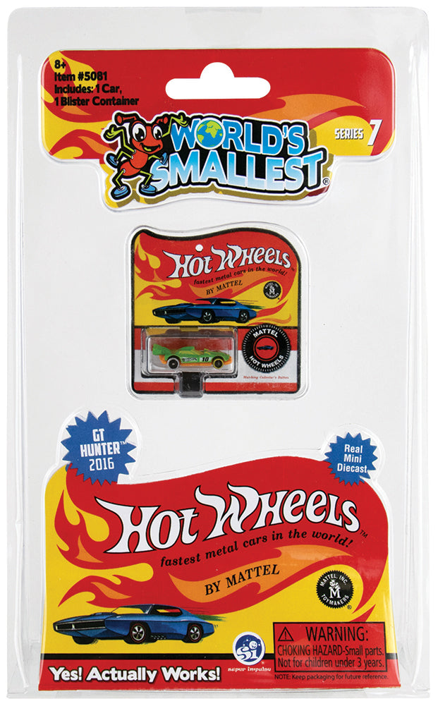 World's Smallest Hot Wheels - Series 7 - (Bundle of 3)