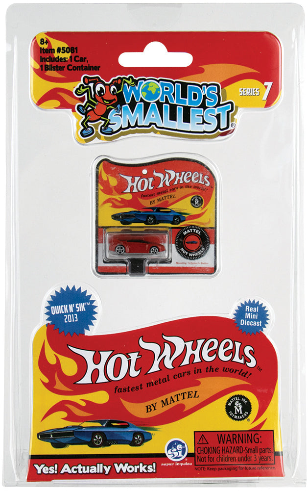 World's Smallest Hot Wheels - Series 7 - QUICK N SIC™ 2013
