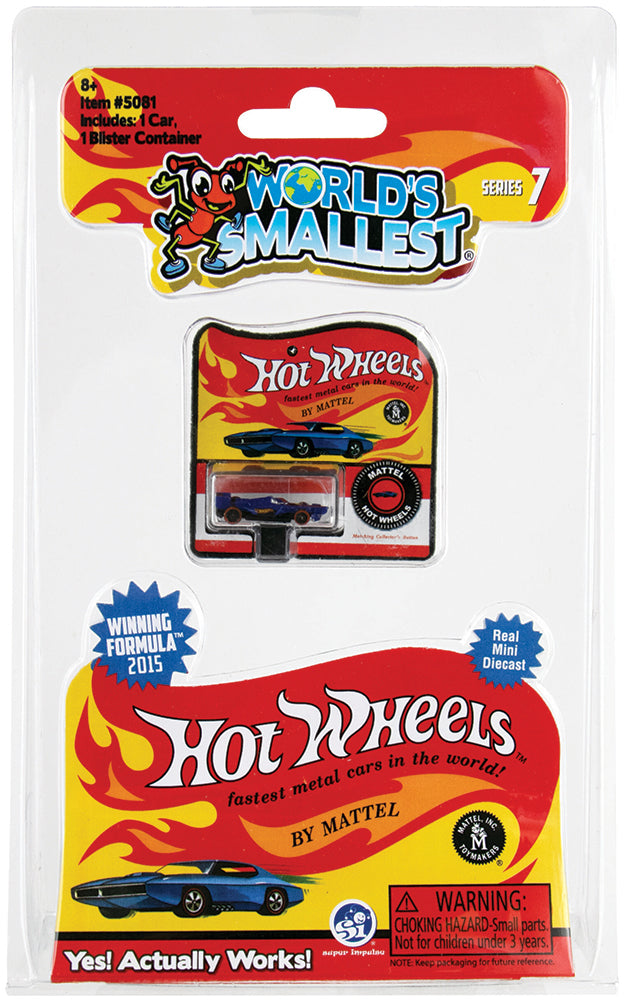 World's Smallest Hot Wheels - Series 7 - (Bundle of 3)