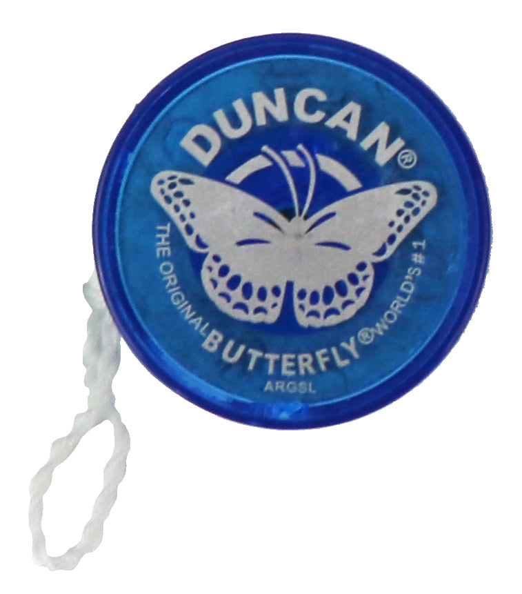 World's Smallest - Duncan Butterfly Yo-Yo (Blue) open