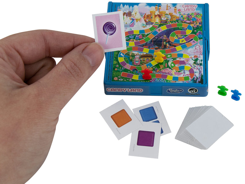 World’s Smallest Candy Land in hand
