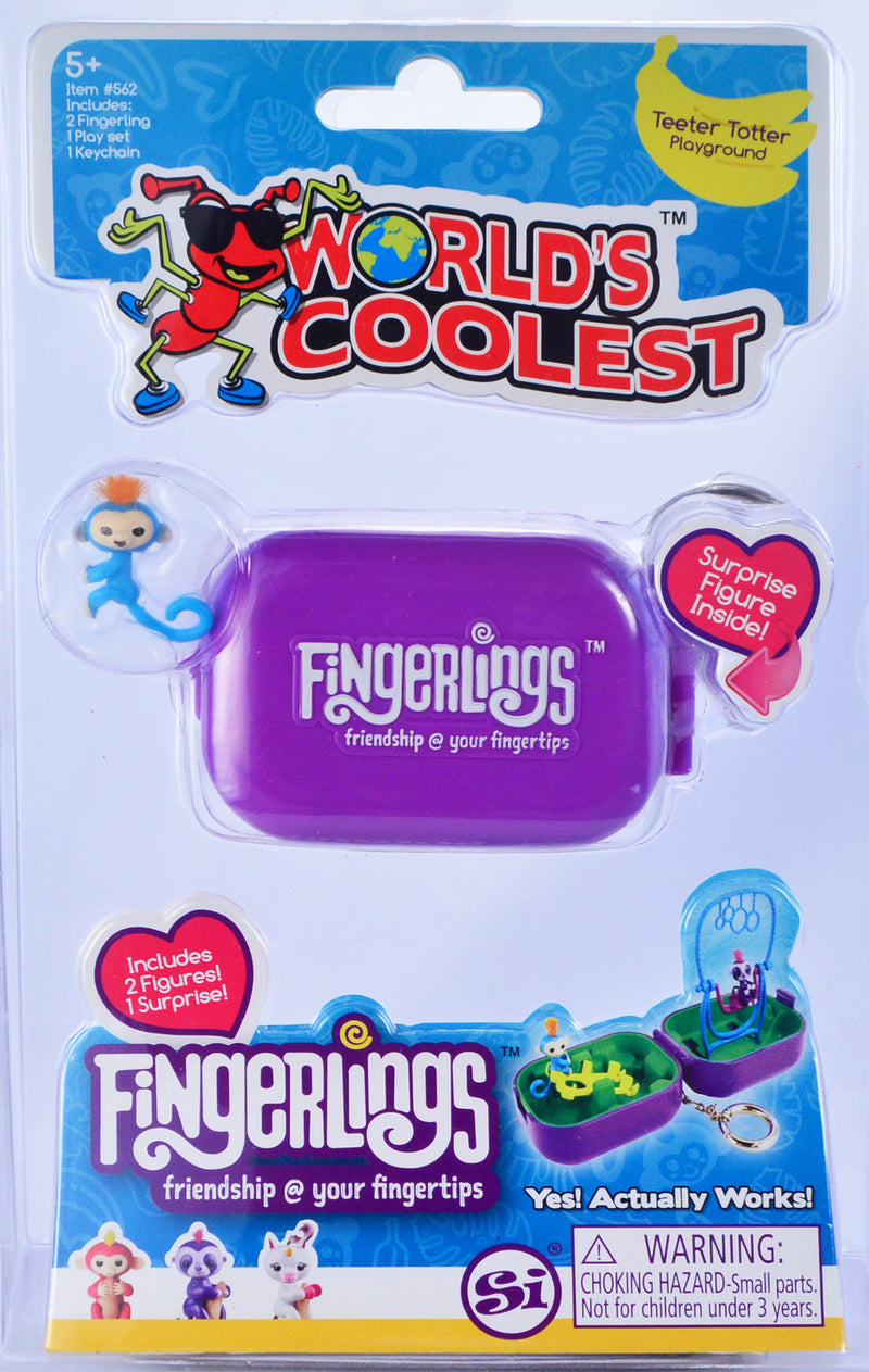 Worlds Coolest Fingerlings - purple