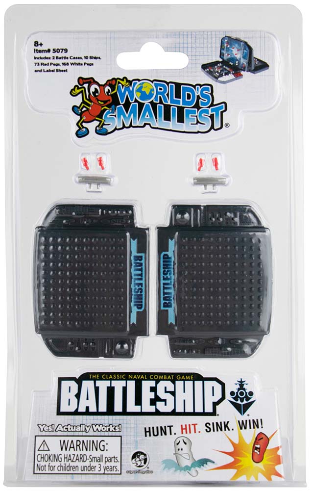 World's Smallest toys (Battle Ship, Chutes & Ladders, Hungry Hippo, Blokus, Tech Deck)