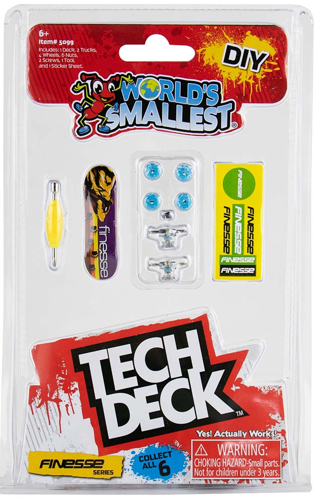 Worlds smallest teck deck in package