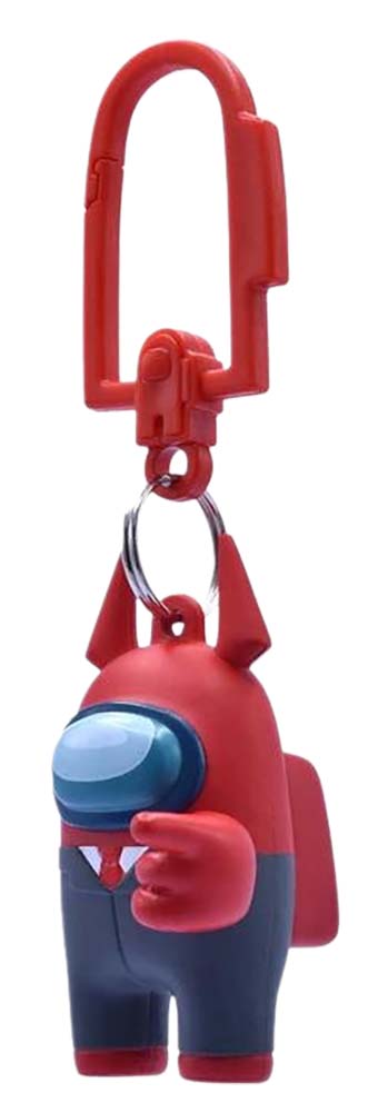 Among Us Backpack hangers red angled