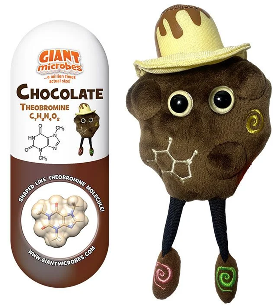 Giant Microbes Plush - Chocolate dancing