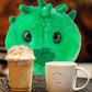 Giant Microbes Plush - Chlamydia (Chlamydia Trachomatis) with coffee