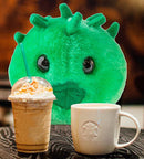 Giant Microbes Plush - Chlamydia (Chlamydia Trachomatis) with coffee