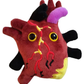 Giant Microbes Plush - Heart Disease  Heart disease is by far the leading cause of death in much of the world. Over 500 million suffer from cardiovascular disease, which includes heart attacks, stroke and other types of heart disease.