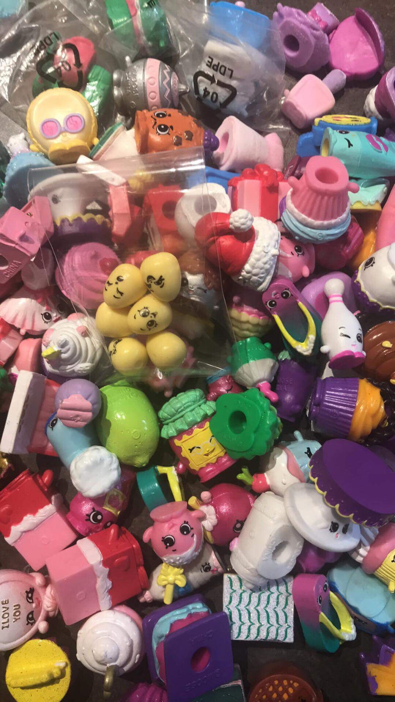 Shopkins exclusives mixed lot of 50 pieces