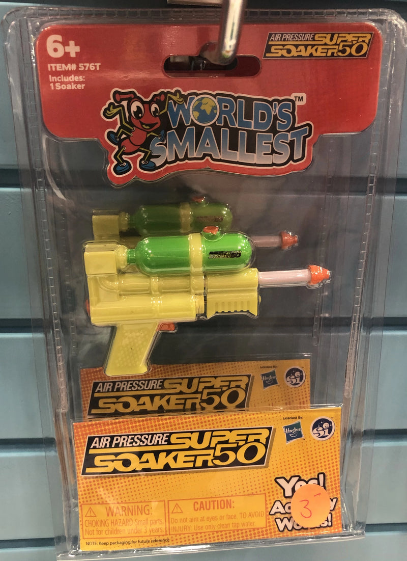 World's Smallest Toys- Super Soaker 50 - Preorder - expected 4/1