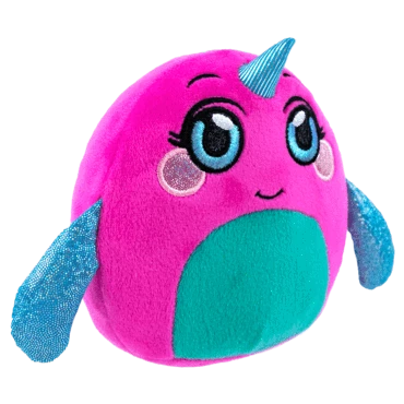 MushMeez Narwhal Medium Plush