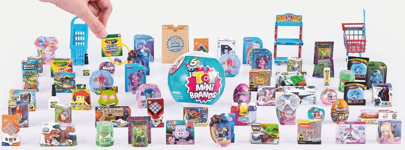Toy mini brands in hand