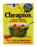 Wacky Packages Minis - Cheapios (plus 4 Mystery) - Series 2 close up