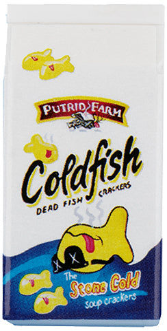 Wacky Packages Minis - Cold Fish (plus 4 Mystery) - Series 2