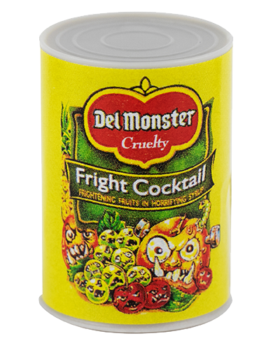Wacky Packages Minis - Del Monster Fright Cocktail (plus 4 Mystery) - Series 2 look inside
