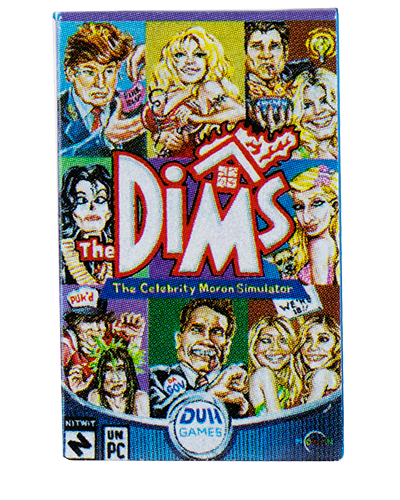Wacky Packages Minis - Dims (plus 4 Mystery) - Series 2 close up
