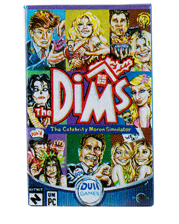 Wacky Packages Minis - Dims (plus 4 Mystery) - Series 2 close up