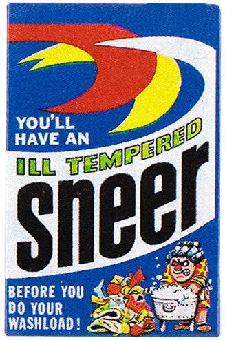 Wacky Packages Minis - Sneer (plus 4 Mystery) - Series 2