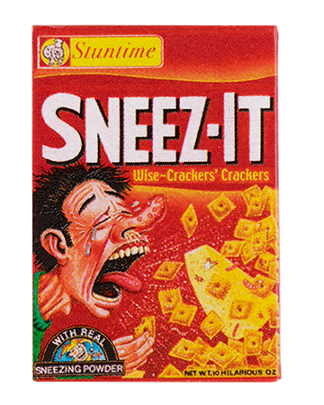 Wacky Packages Minis - Sneez-It (plus 4 Mystery) - Series 2 close up