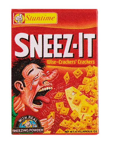 Wacky Packages Minis - Sneez-It (plus 4 Mystery) - Series 2 close up