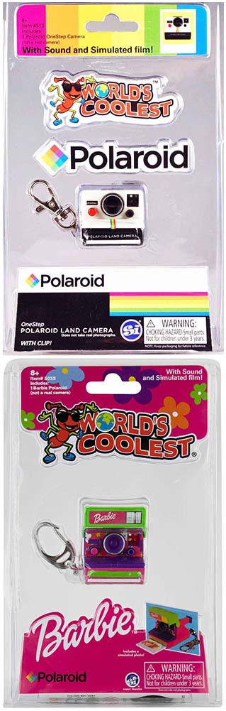 World's Coolest Polaroid Camera (Bundle of 2 - Barbie and Original)